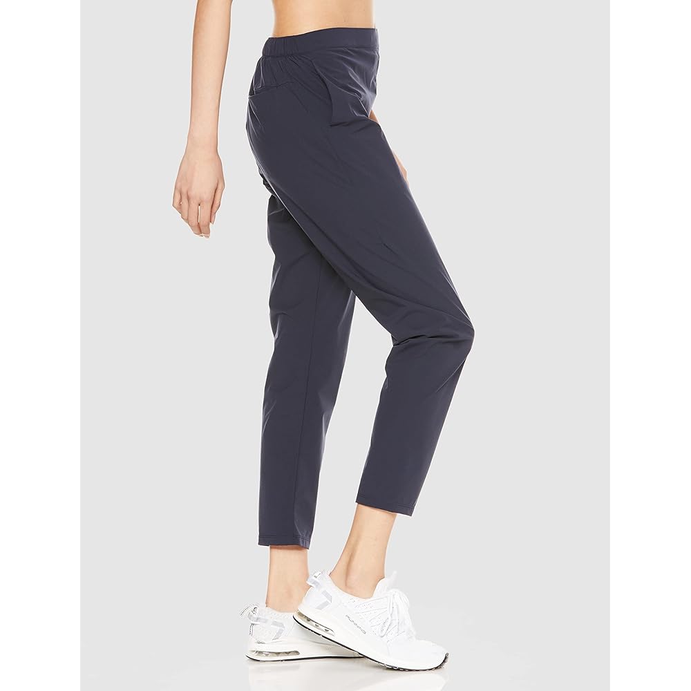 [Le Coq Sportif] Long Pants (9/4 Length) Tapered Sweat Absorbent Stretch Women's