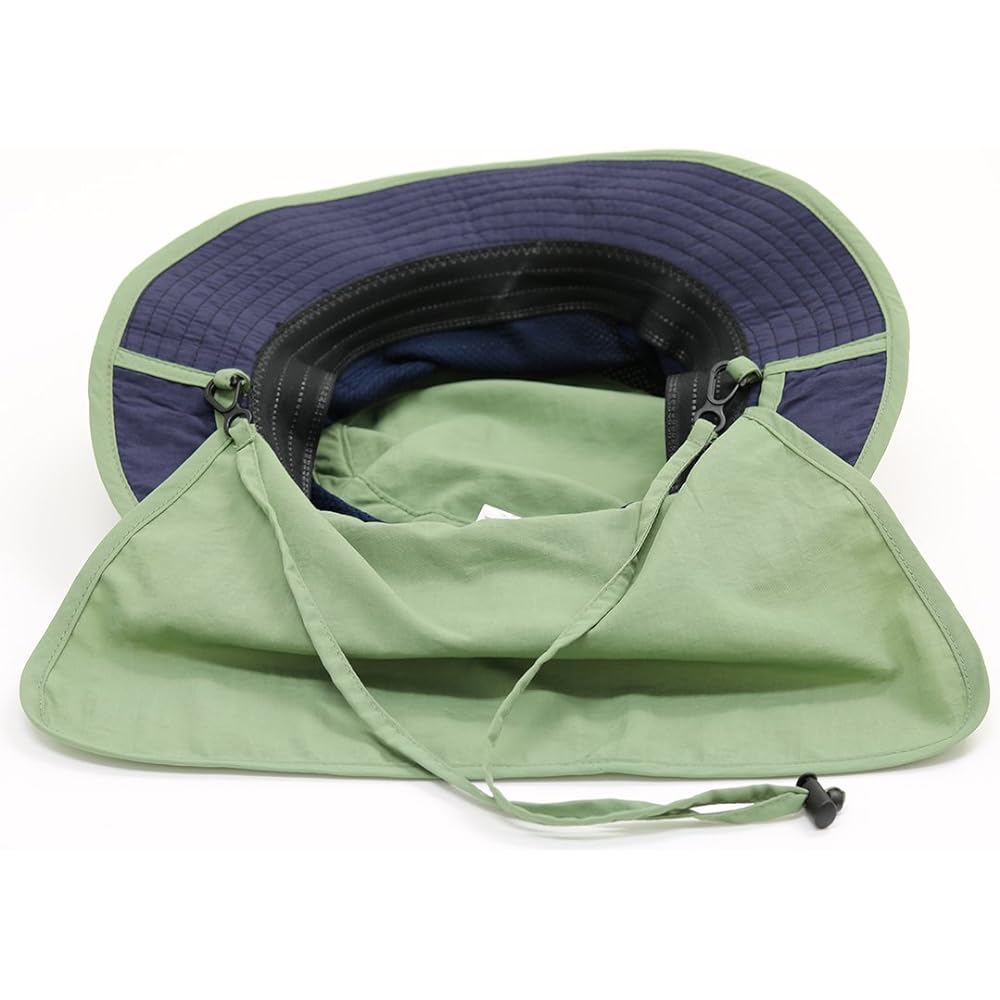 Moskihi Insect Repellent Quick Dry Hat with Sunshade Khaki S HB-001