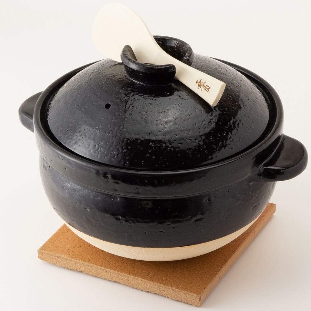 Hasenen Kamado-san Rice Pot 5-cup Cooker (For Open Fire Only) Open Fire Compatible NCT-50