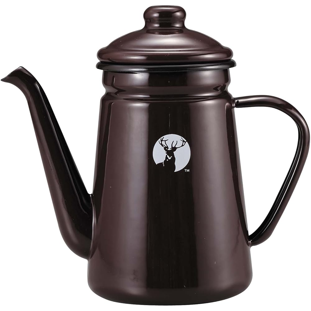 Captain Stag (CAPTAIN STAG) Enamel Coffee Pot 1.1L