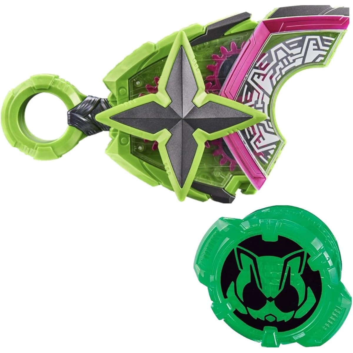 PREMIUM DX Memorial Ninja Rays Buckle Kamen Rider Geets (with Kamen Rider Tycoon Core ID)