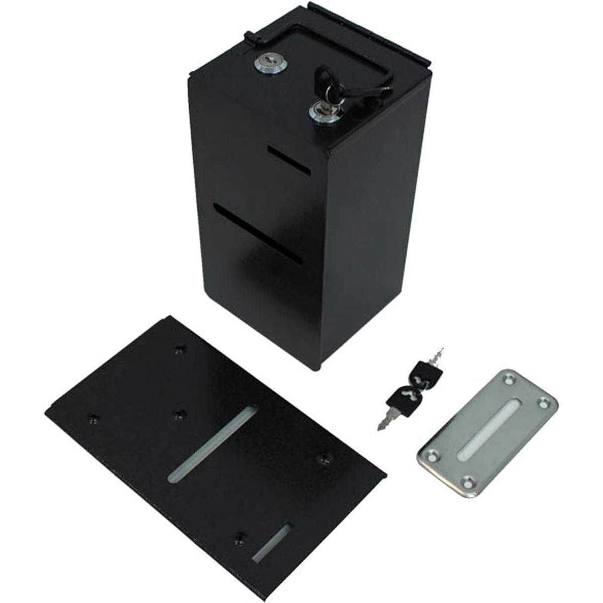 Brybelly Homestyle Steel Rake Talk Box with Bill Slot