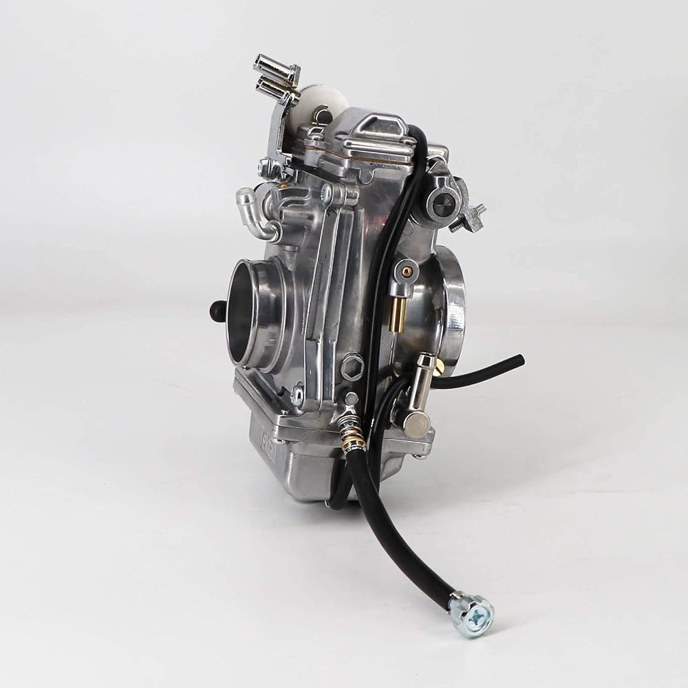 Tektall Carburetor Replacement Mikuni HSR42mm HSR TM42-6 42mm for Harley Evo Evolution Twin Cam Motorcycle with Choke Cable