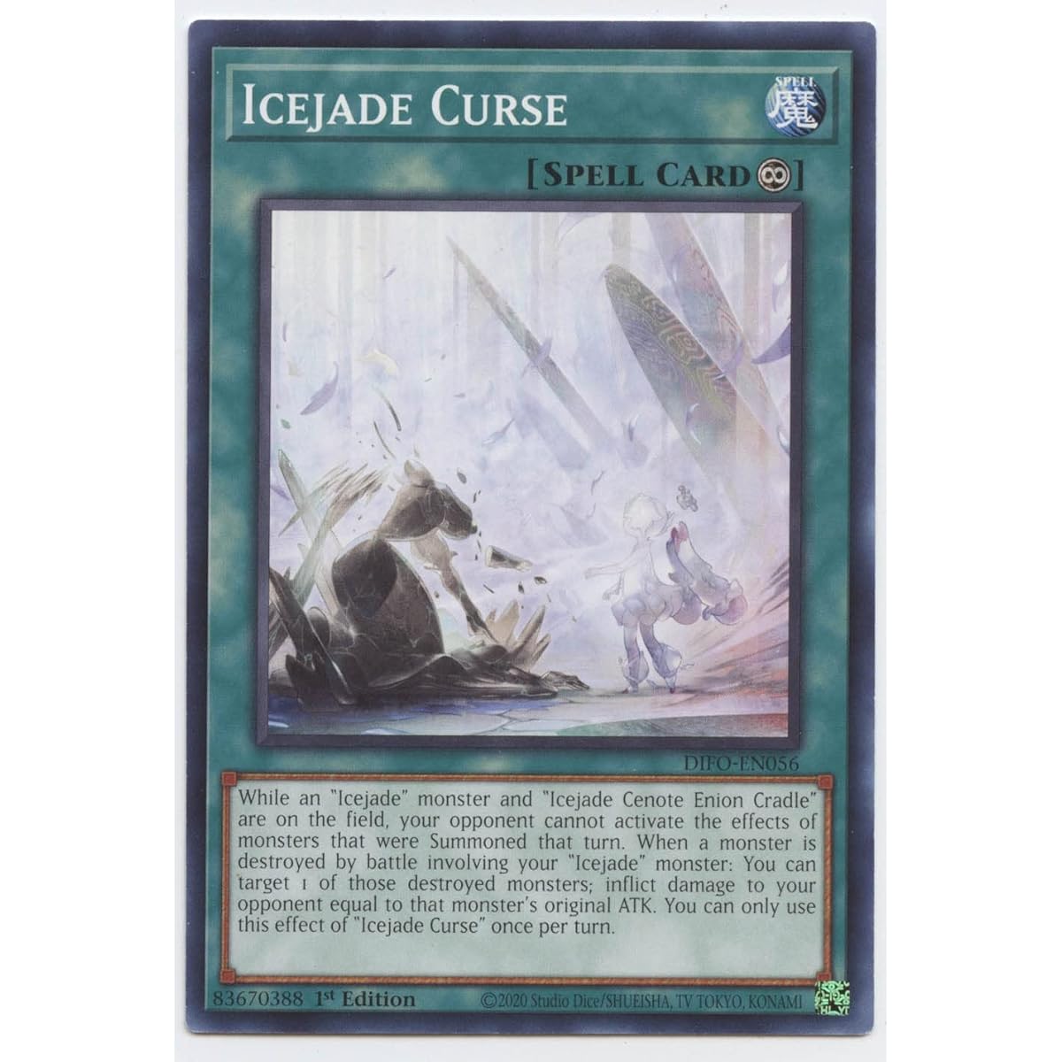 Curse of Ice Jade - DIFO-EN056 - Common - 1st Edition