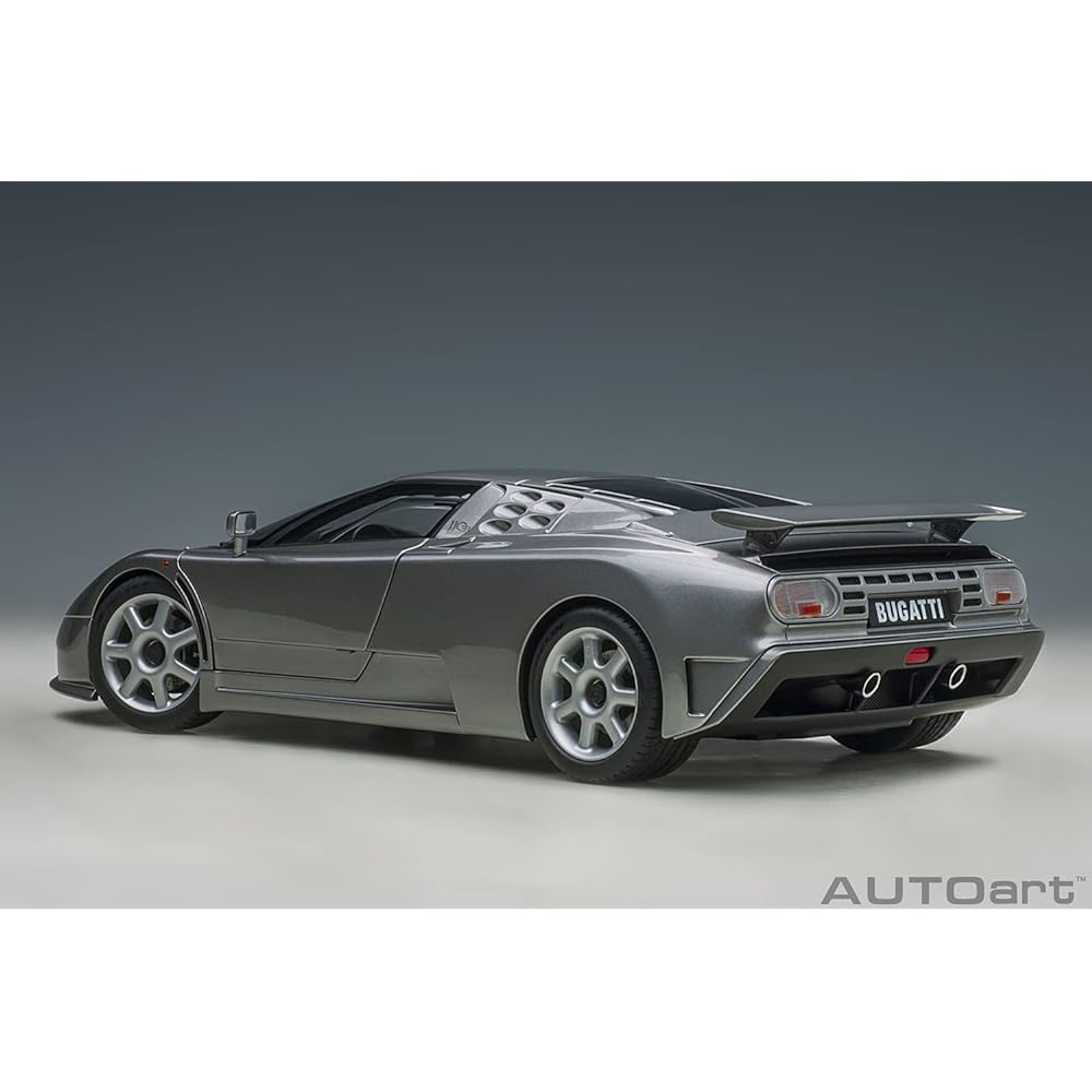 AUTOart 1/18 Bugatti EB110 SS Silver Metallic Finished Product 70916