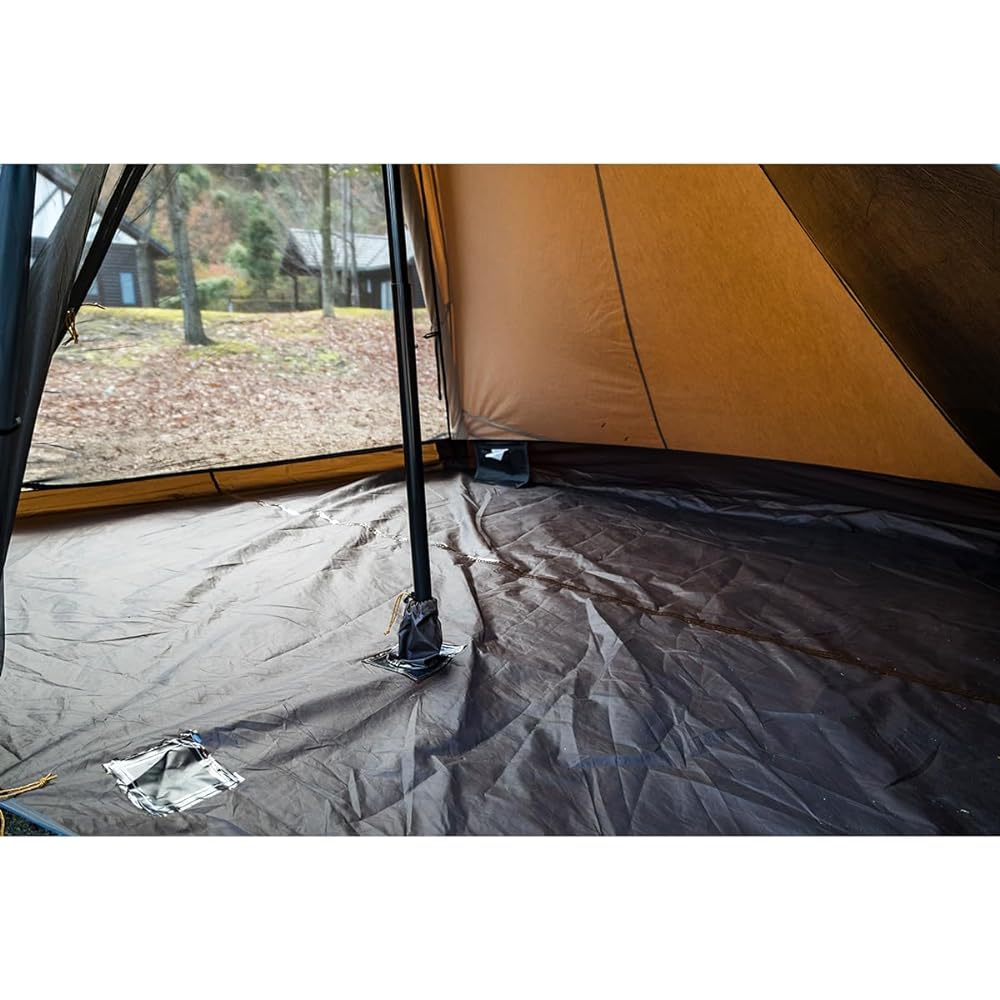 [Vision Peaks] One Pole Tent for 1 to 3 People TC Tipi Shelter Set with Inner VP160101I01 Approx. 440 x 420 x 290 cm