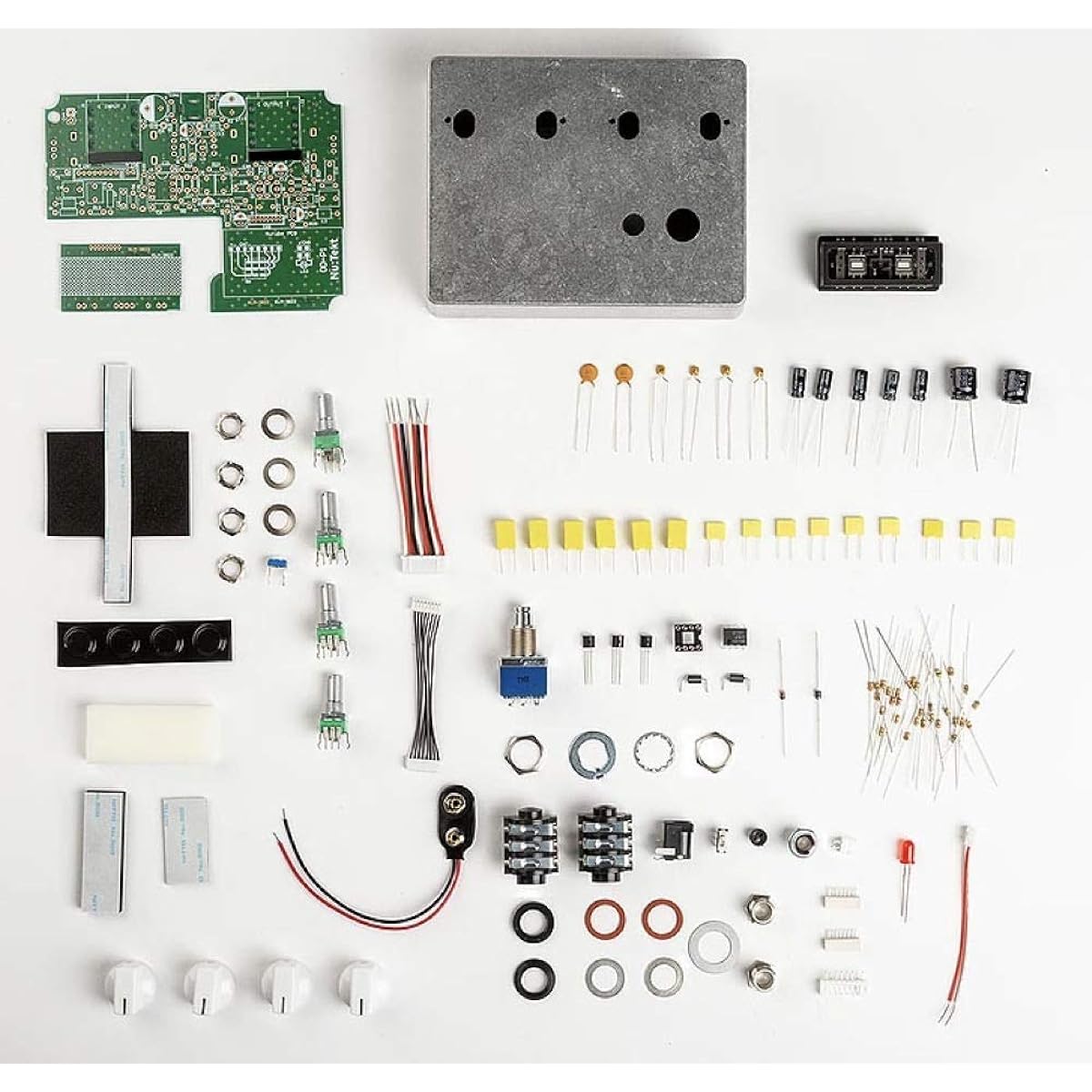 Nu:Tekt OD-K1 Vacuum tube overdrive production kit using nutube [Assembly and soldering required]