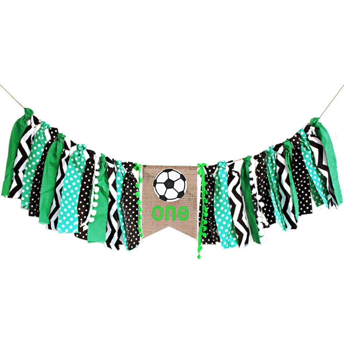 Soccer 1st Birthday Highchair Banner First Birthday Soccer Decorations - Soccer Birthday Party Decorations - Boys First Birthday Party Decorations - 1st Birthday Highchair Banner