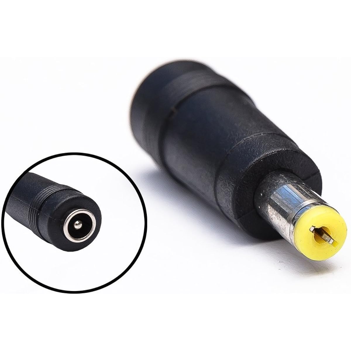 Omnihil Adapter Plug Converter 5.5mm x 2.5mm Female Plug to 5.5mm x 1.7mm Male Plug