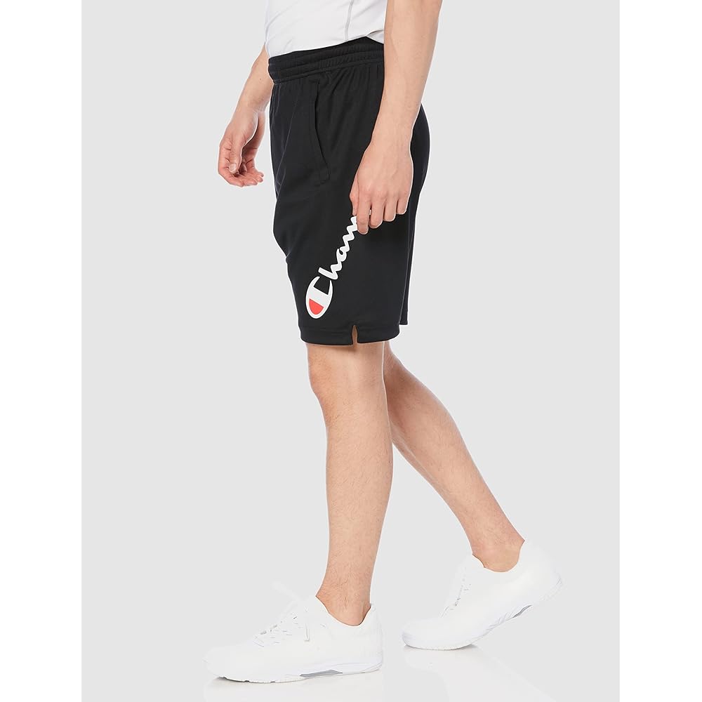 Champion C3-VV508 Men's Shorts, Quick Dry, Antibacterial, Odor Resistant, Abrasion Resistant, Script Logo Volleyball