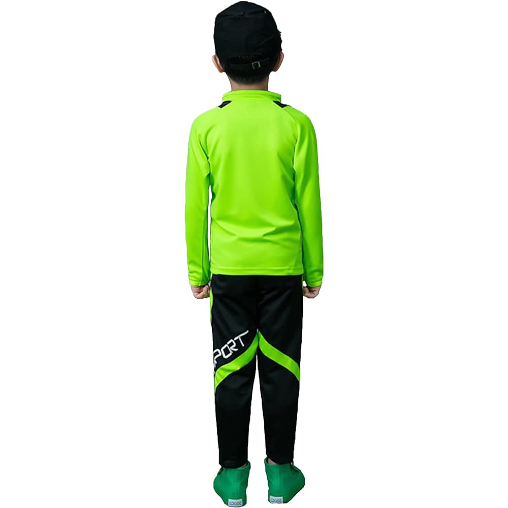 [Hiheart] Kids Sweatwear Set of 2, Junior Jersey Top and Bottom Set, Long Sleeve Sweatshirt, Pants, Sportswear, Children, Boys, Spring and Autumn Clothes