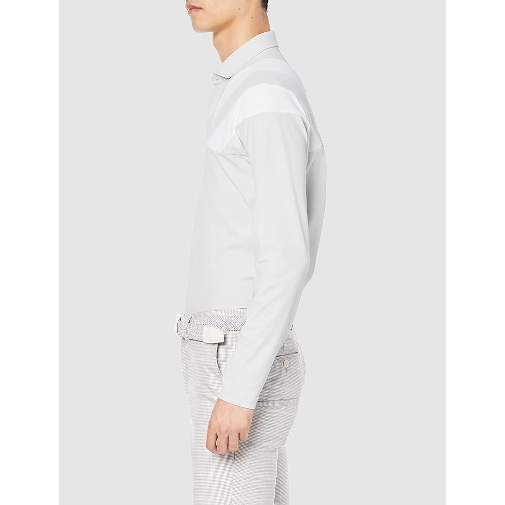 [Le Coq Sportif] 22 Fall/Winter Model Golf Long Sleeve Shirt [RIJOUME] Sweat Absorbent Quick Drying Stretch UPF15 ECO Men's