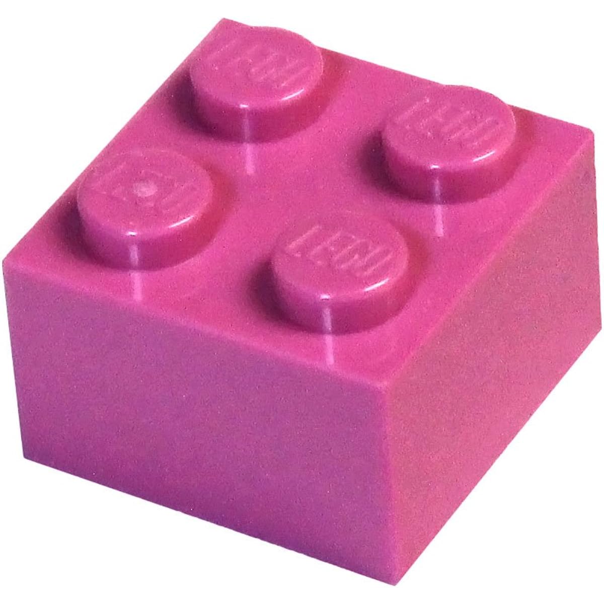 LEGO parts and pieces: 2 x 2 bricks. d. 50 Pieces 3003-Dark Pink-50