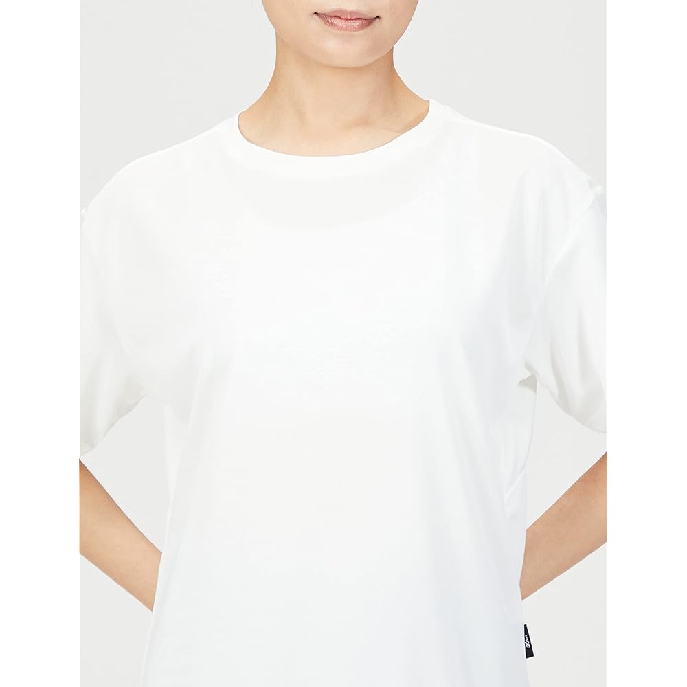 [CEDA Blue X/Wacoal] DLY101 Women's Outer Tops, Easy to Move around the Shoulders, Sweat Absorbent, Quick Drying, UV Protection Rate Over 90%