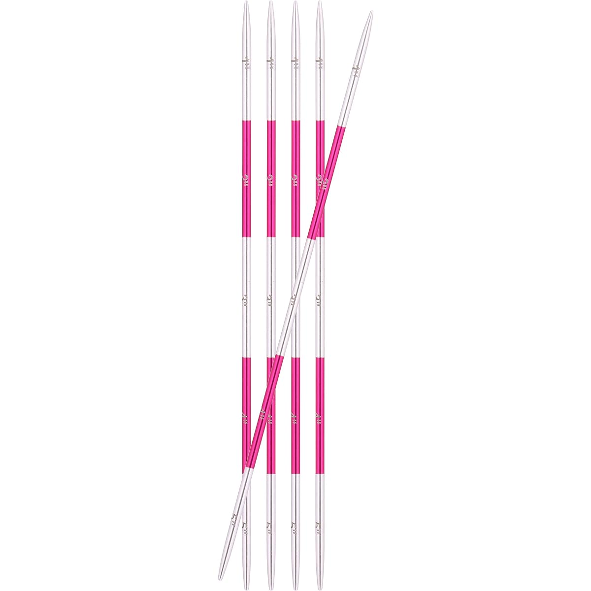 Knitter's Pride SmartStix Double Pointed Knitting Needles - 5" US 3 (3.25mm)