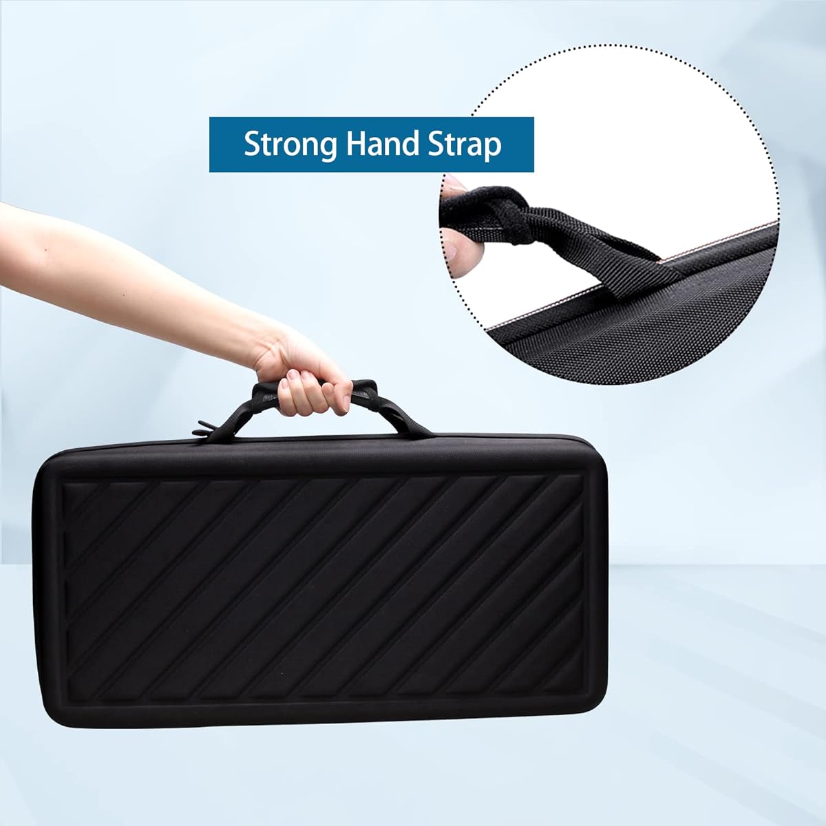 XANAD Hard Case for Pioneer DJ DDJ-REV1 2-Deck Serato DJ Controller - Protective Carry Storage Bag