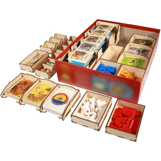 The Broken Token Game Organizer Compatible with Catan