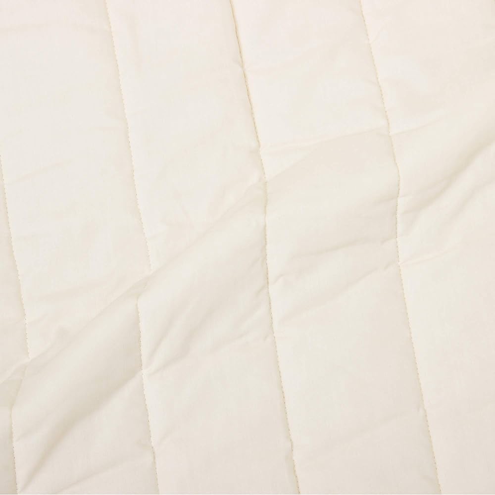 nishikawa [Nishikawa] Mat Beige Double Made in Japan Highly Durable Rubber Cotton Itelier Natural Print Pattern PM28142050BE
