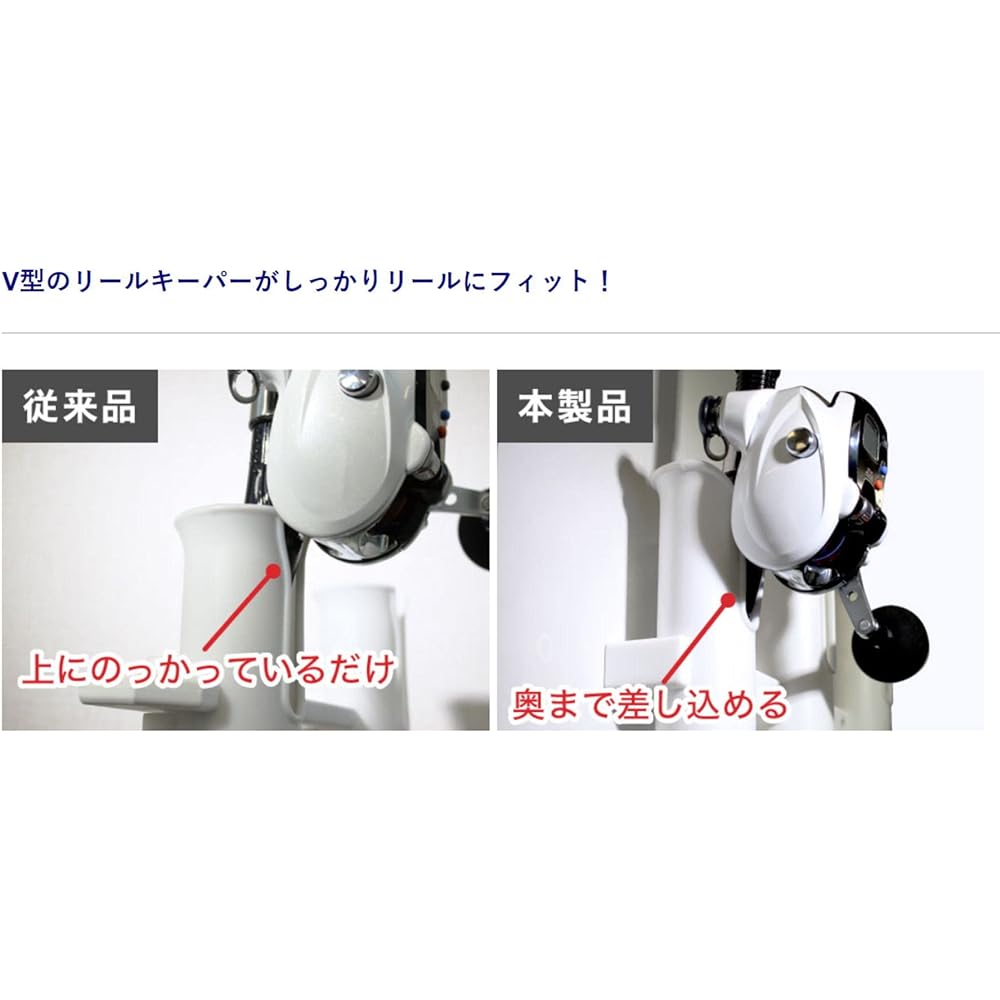BMO JAPAN Clamp full set for continuous rod holder BM-RRH-CLF