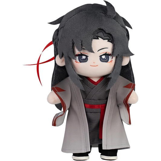Anime "The Master of Diabolism" Yiling Ancestor Ver. 20cm Plush Toy Wei Wuxian Character Doll Dress-up Cute Doll Official Merchandise