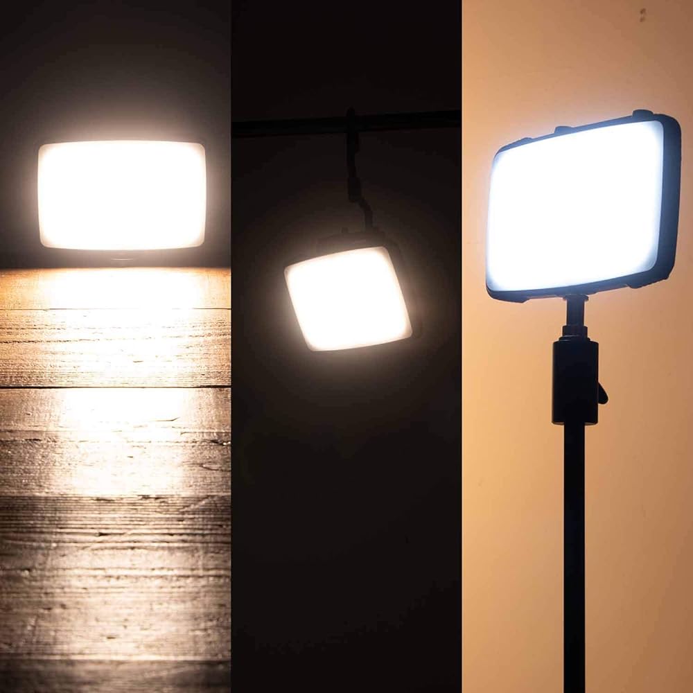 GENTOS LED Panel Lantern Rechargeable 450~1500 Lumens White/Daylight White/Warm Color 4 Level Dimming Explorer PL-200R Camping Disaster Prevention