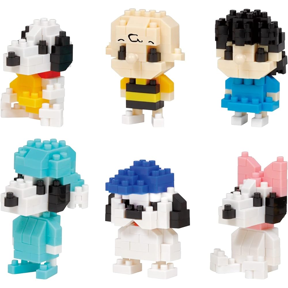 [Nano Block Peanut Set] Mini Nano Peanuts vol.2 (BOX) NBMC_26SBOX product 1BOX = 6 pieces, total 6 types + Mini Nano Peanuts vol.3 (BOX) NBMC_39S1BOX = 6 pieces, total 6 types
