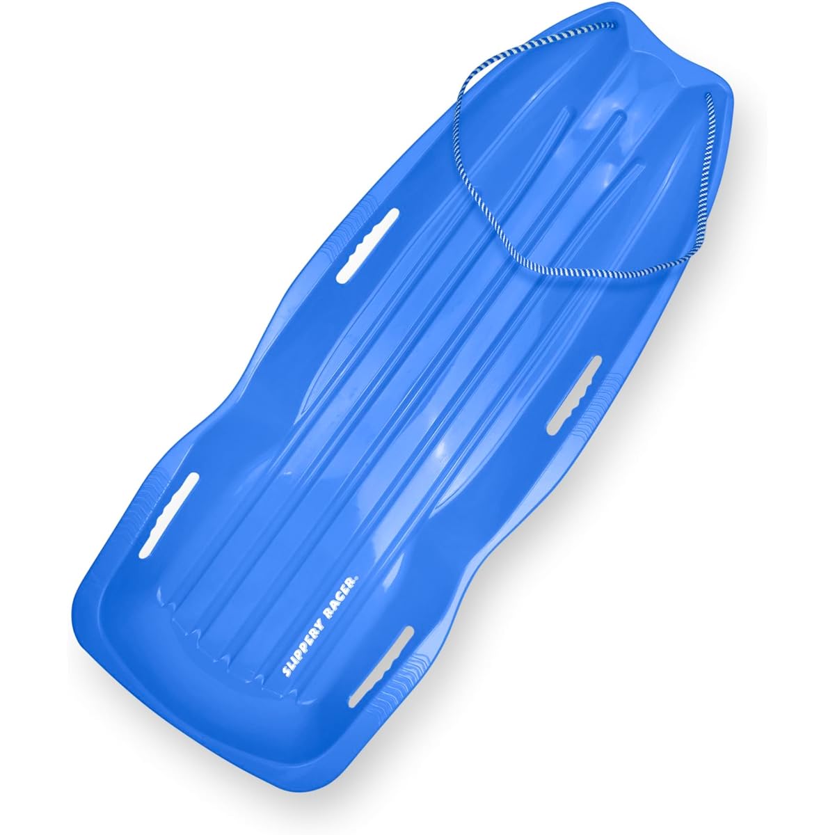 Slippery Racer Downhill Xtreme Toboggan Snow Sled (BLEU)
