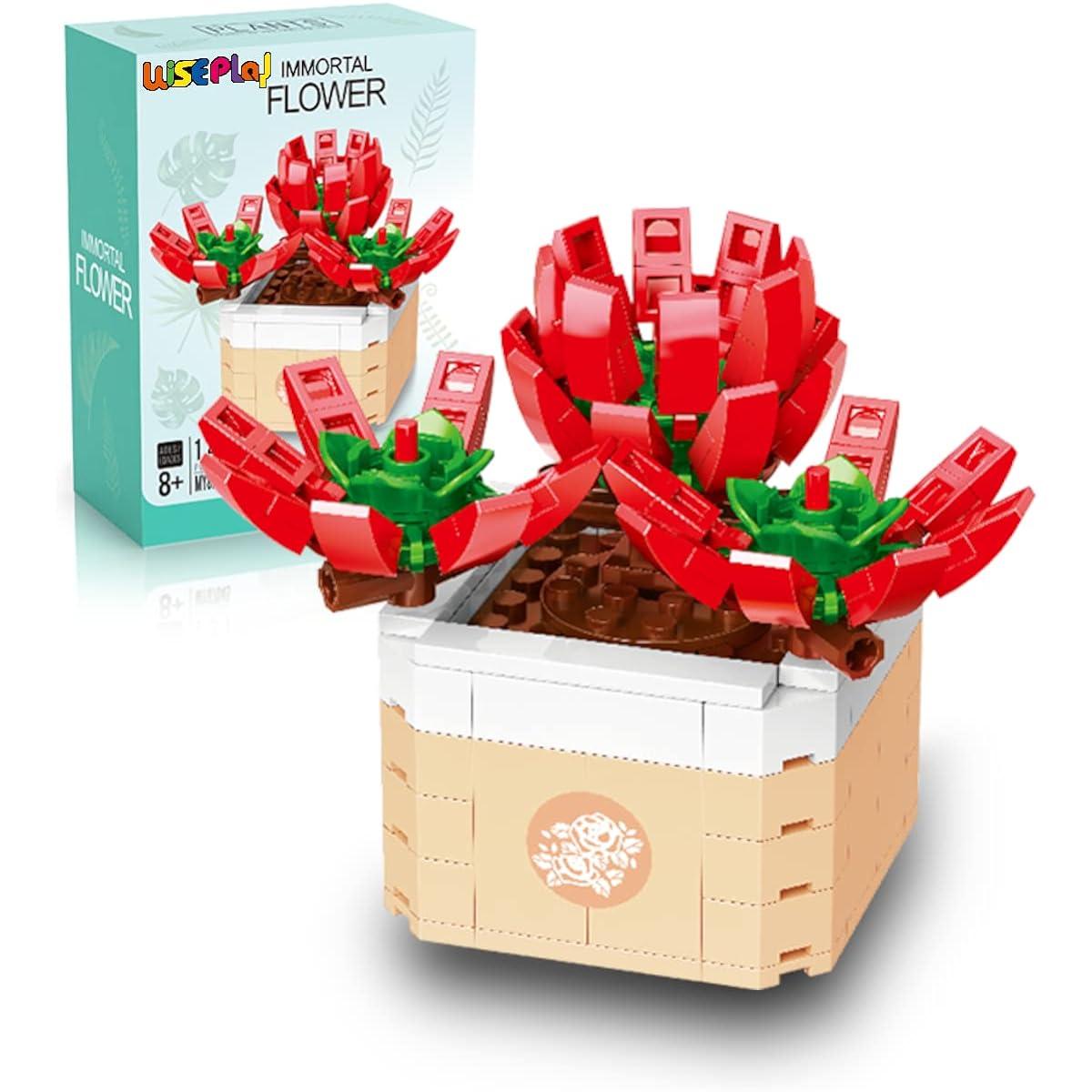 Succulents Collector's Collection Flower Building Blocks