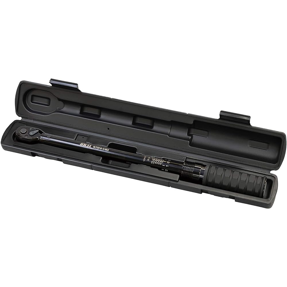 SK11 Preset type torque wrench, insertion angle 12.7mm, 20~140N・m STR4-140