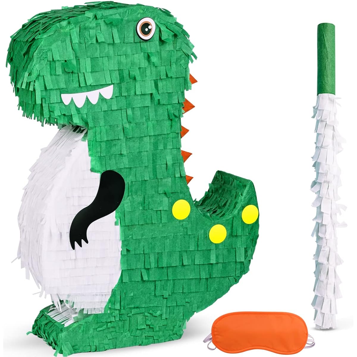 dinosaur pinata birthday party decorations