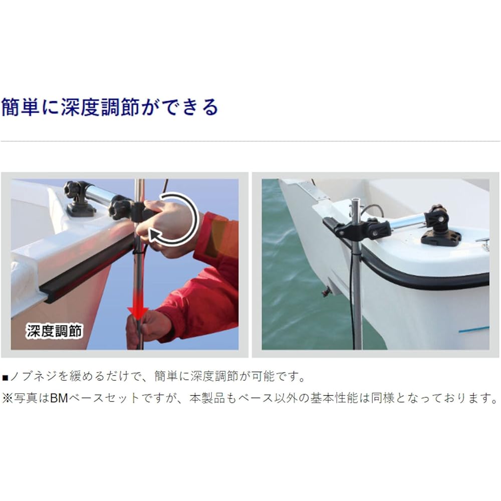 BMO JAPAN Multi Fish Finder Mount & Arm Full Set