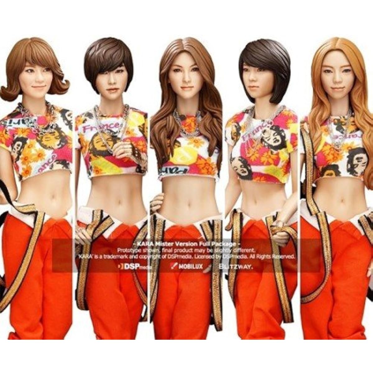 KARA "Mister" Figure Orange Edition: Nicole