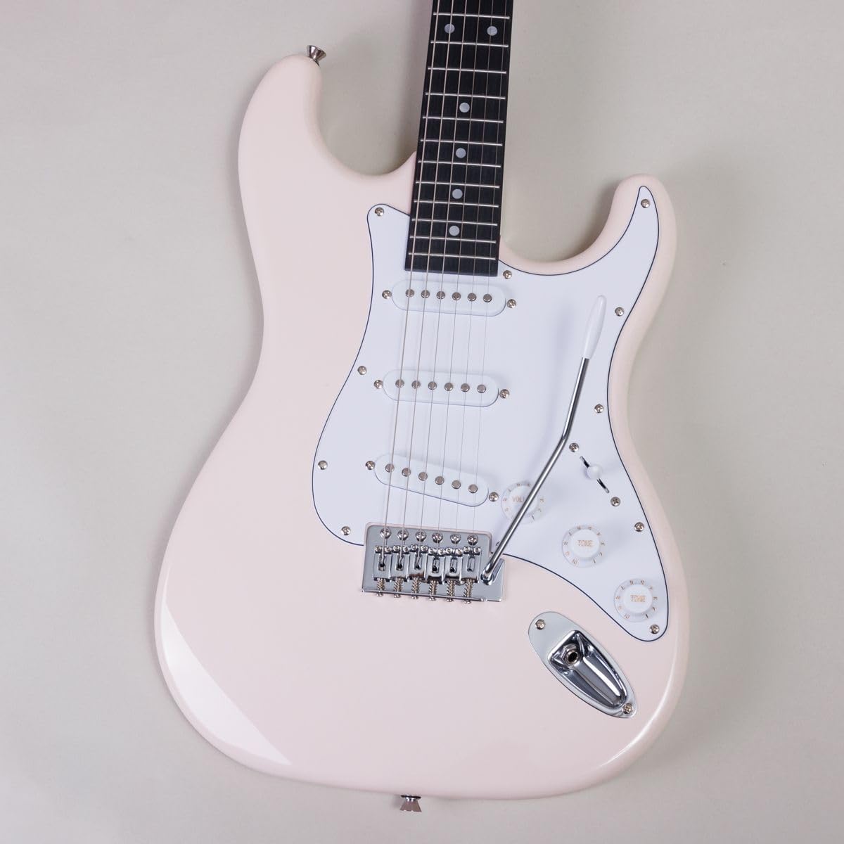 BUSKER'S BST-Standard PKW Stratocaster Roasted Maple Neck Round Edge Fret Electric Guitar Buskers