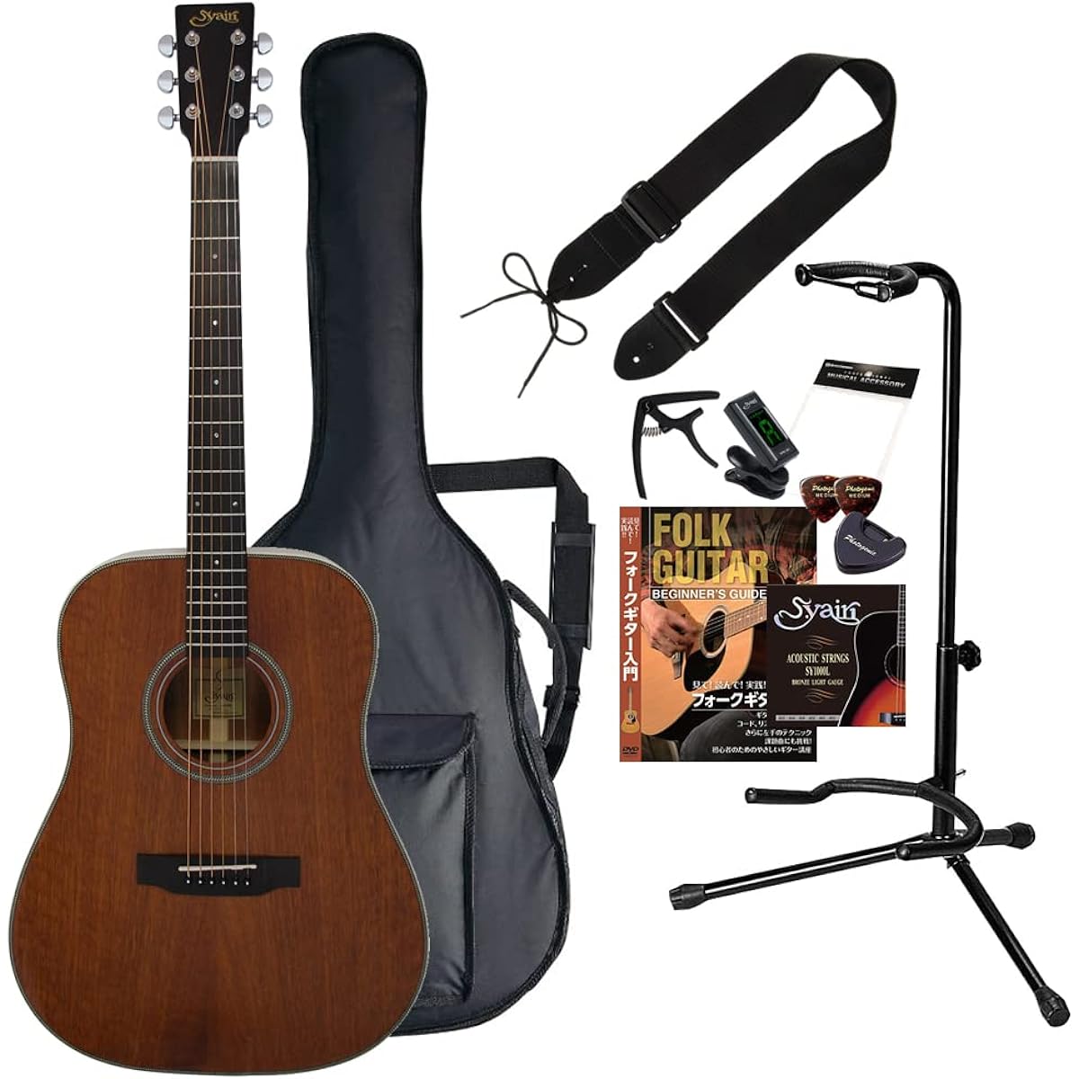 S.Yairi Acoustic Guitar Dreadnought Type YD-05/MH Mahogany