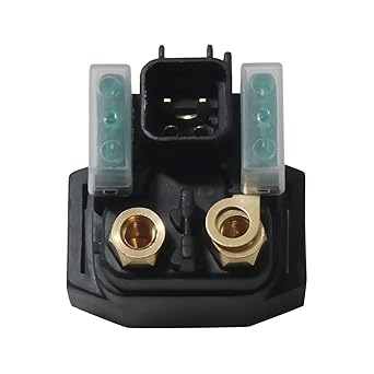 Solenoid Relay Motorcycle Starter Relay Solenoid for Yama&Ha MTN1000 MT-10 MT10 YZF-R1 YZF R1 WR250 WR250R FJR1300 FJR1300A OEM: 2CR-81940-00