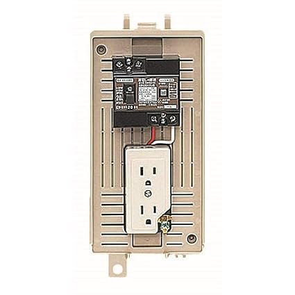 Mirai Kogyo Outdoor Power Temporary Box Built-in Earth Leakage Breaker/Branch Breaker/Outlet ELB Built-in Product 1L-1C
