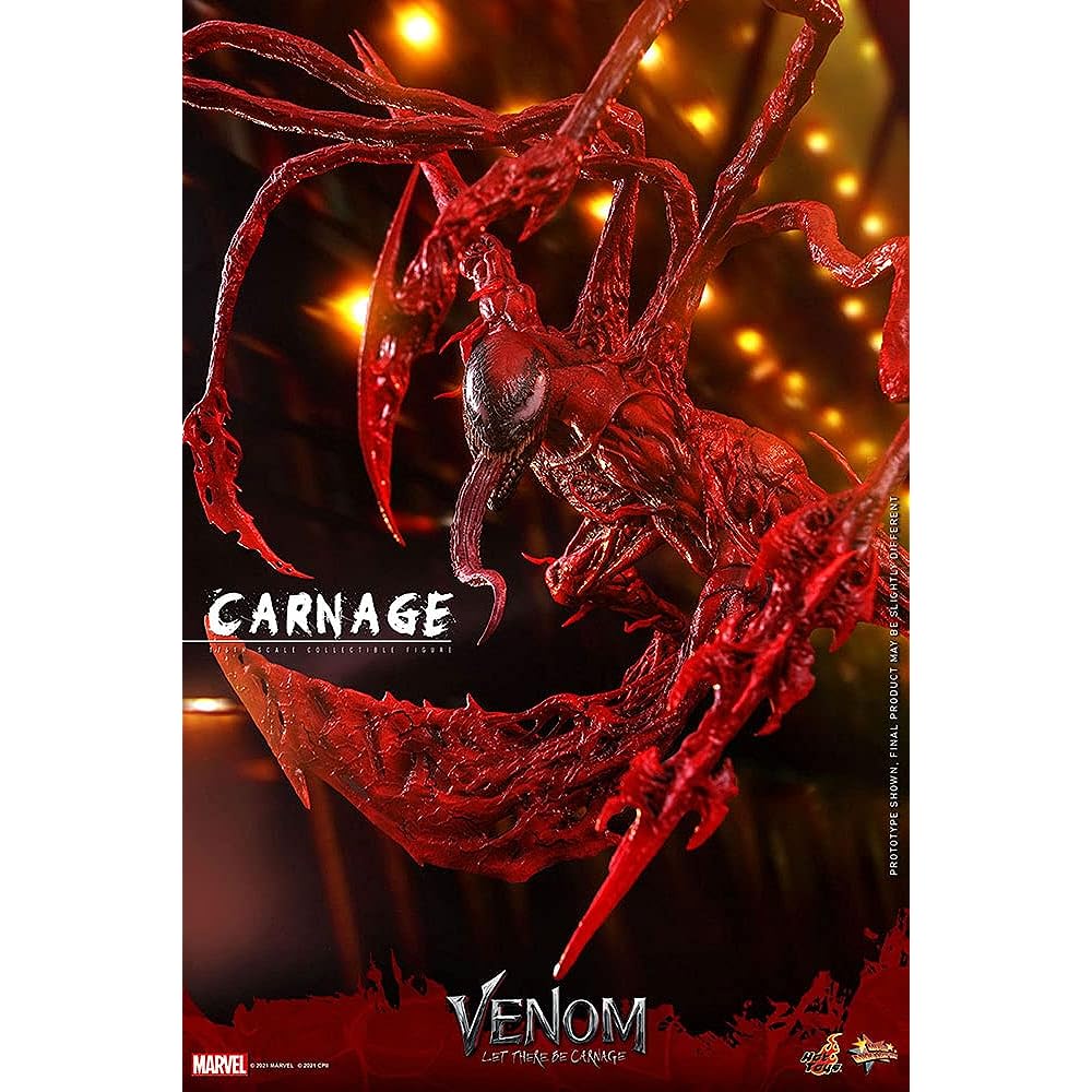Movie Masterpiece Venom: Let There Be Carnage Carnage 1/6 Scale Figure