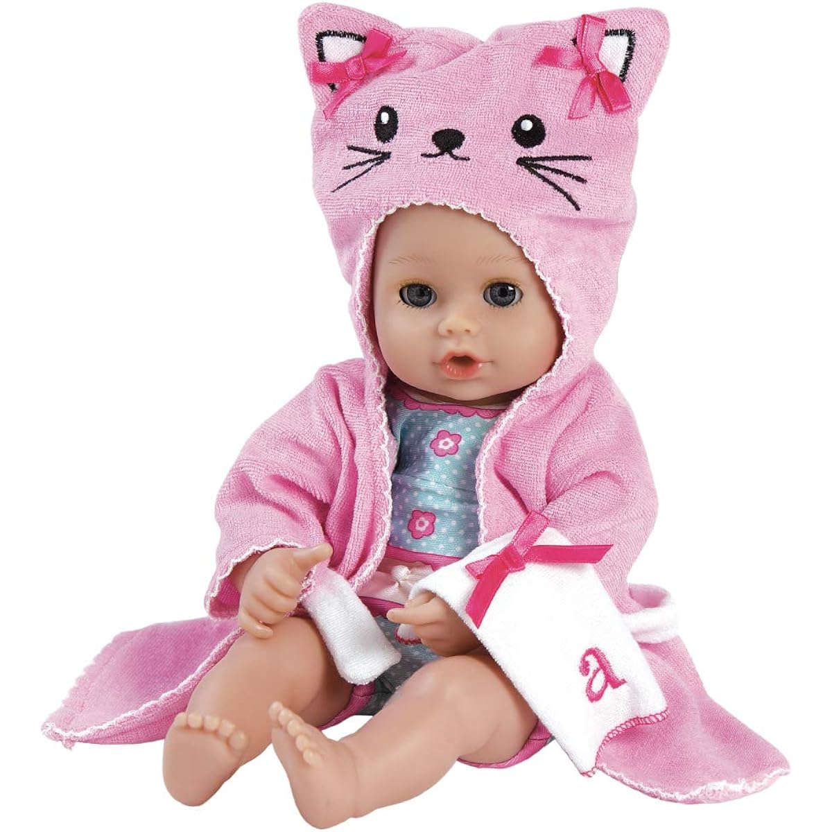 Adora Baby Bath Toy Bath Vinyl Doll Toy for Bathtub Water/Shower/Swimming Pool Play BathTime Baby Kitty 20253014