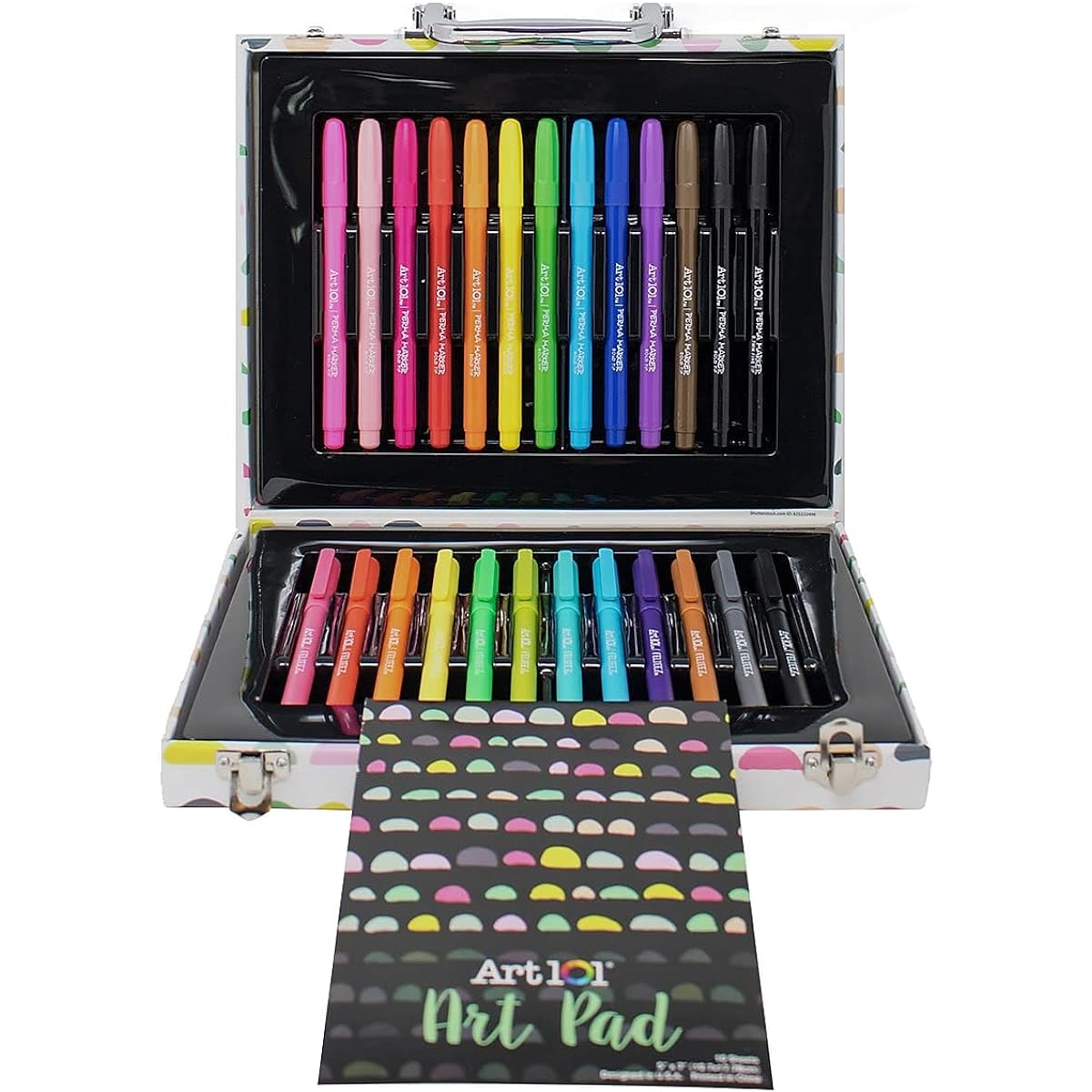 Art 101 Doodle & Color Art Kit 36 Pieces