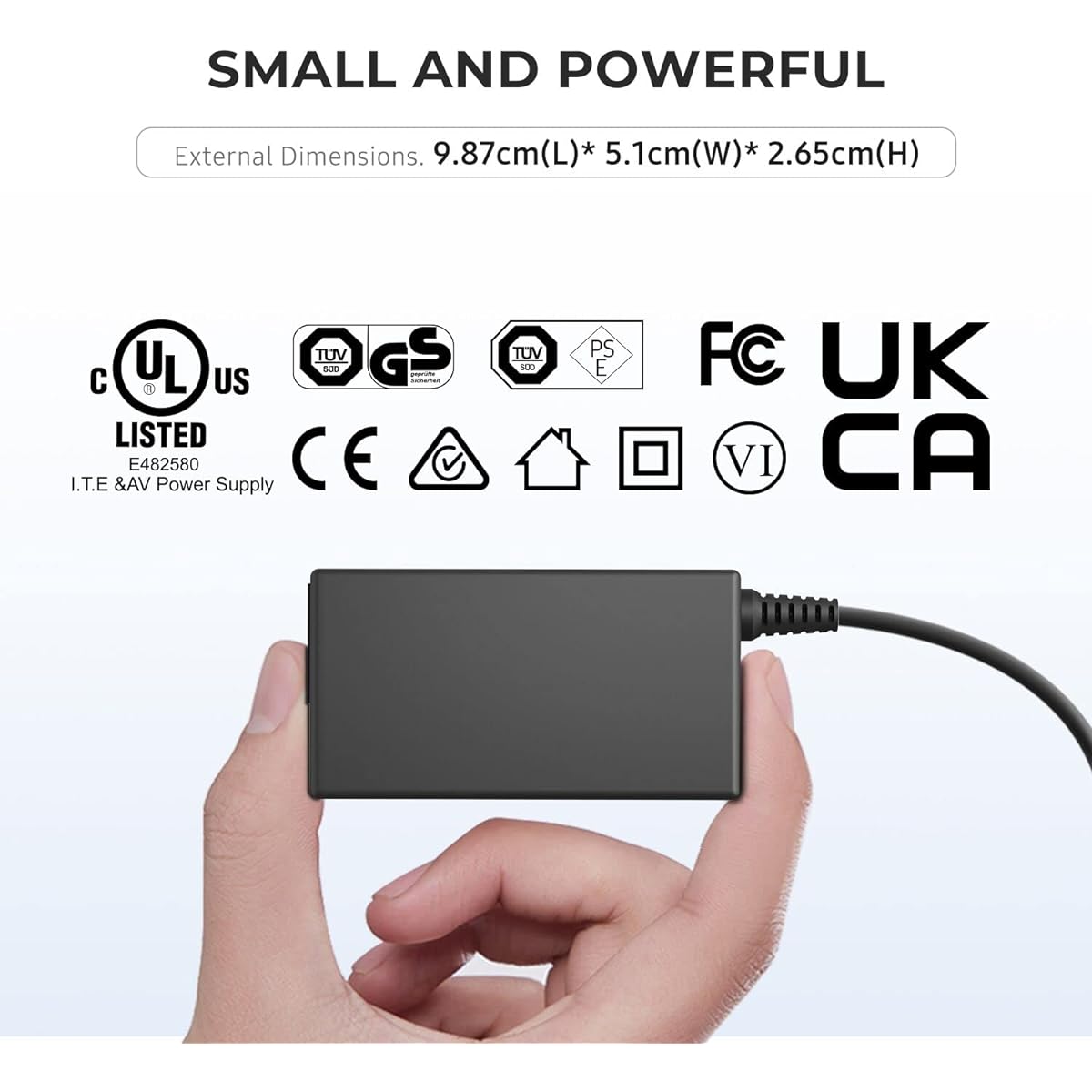 CASIMY 24V 2.7A AC/DC Adapter Charger Medistrom Pilot-24 Lite 645759689818 P24MPLBP1 PowerLite 24 PowerBank Pilot-24Lite CPAP Battery Backup Adapter Power Cord