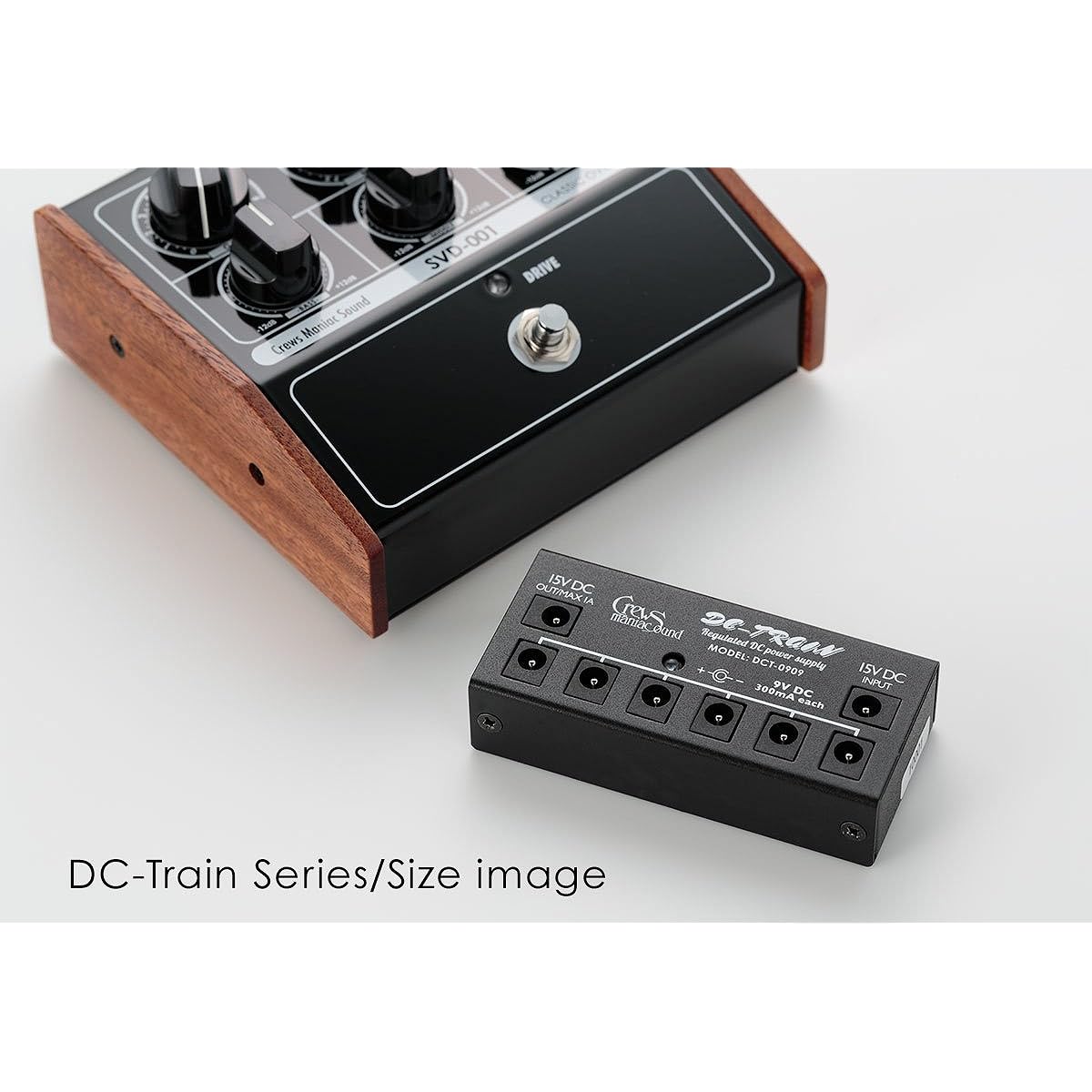 Cruise Maniac Sound DC-TRAIN DC-1012 Starter Kit (adapter included) 10V x 3/12V x 3/15V x 1