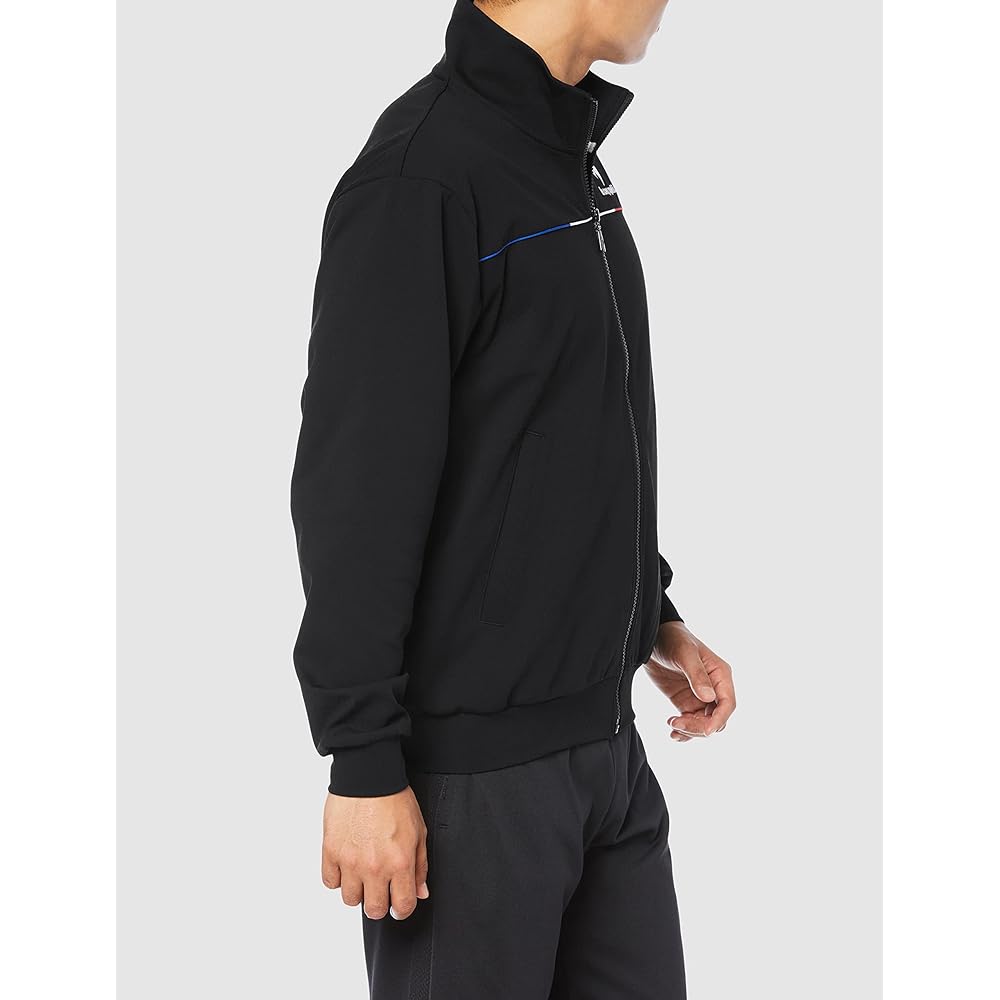 [Le Coq Sportif] Warm-up Jacket, Long Sleeve, Sweat Absorbent, Stretch, Training, Gym, Running, Men's