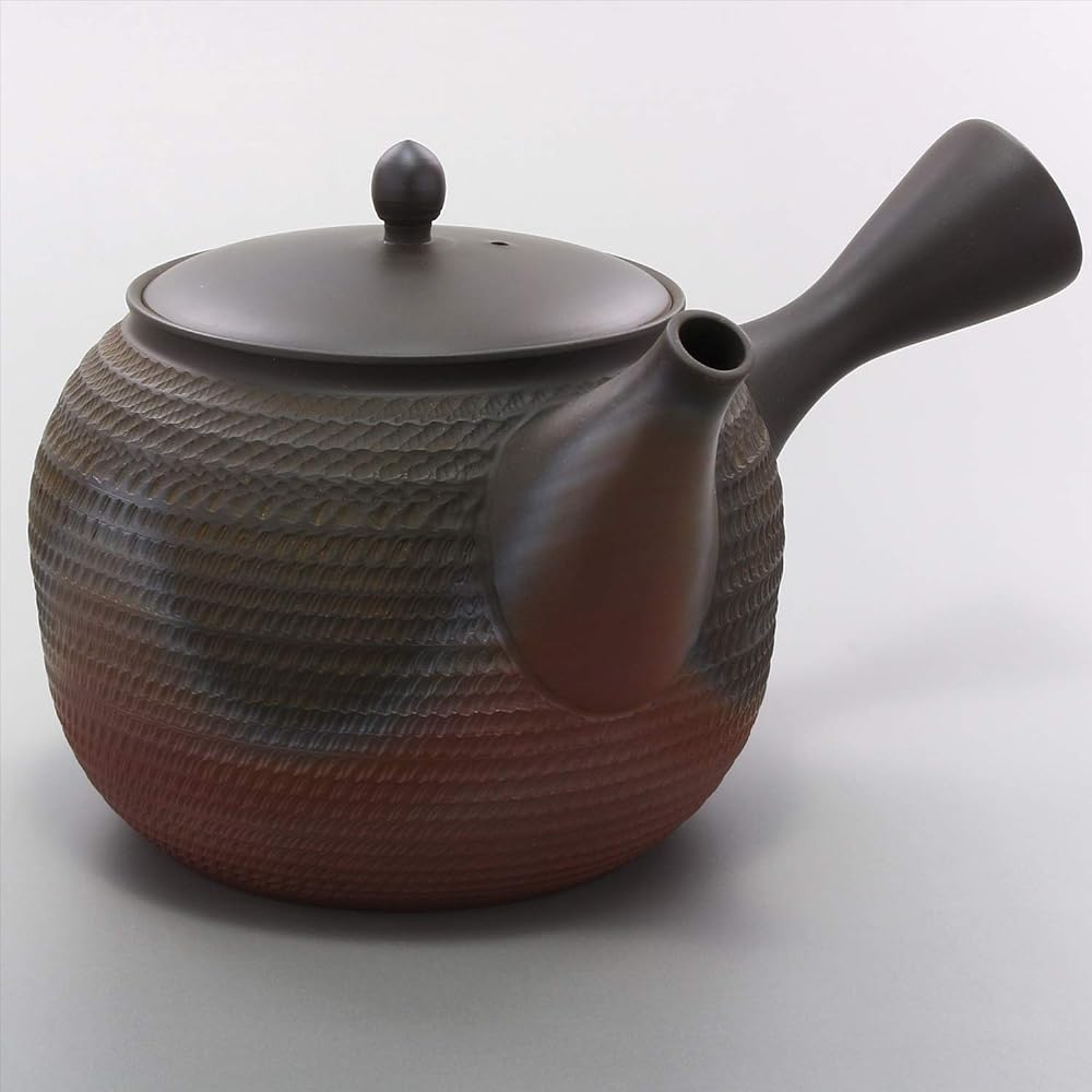 Yamaki Ikai Tokoname Ware Tamakogama Heirloom Shape Teapot Large S5009