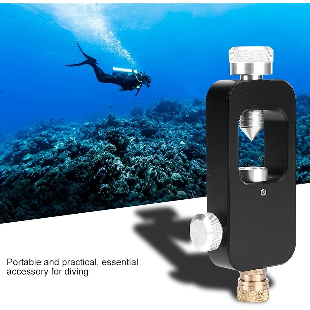 Scuba Adapter Tank Adapter Oxygen Cylinder Scuba Tank Refill Adapter Oxygen Cylinder Scuba Tank Oxygen Tank Adapter Easy Replacement Diving Equipment for Aqualung/Scuba Diving