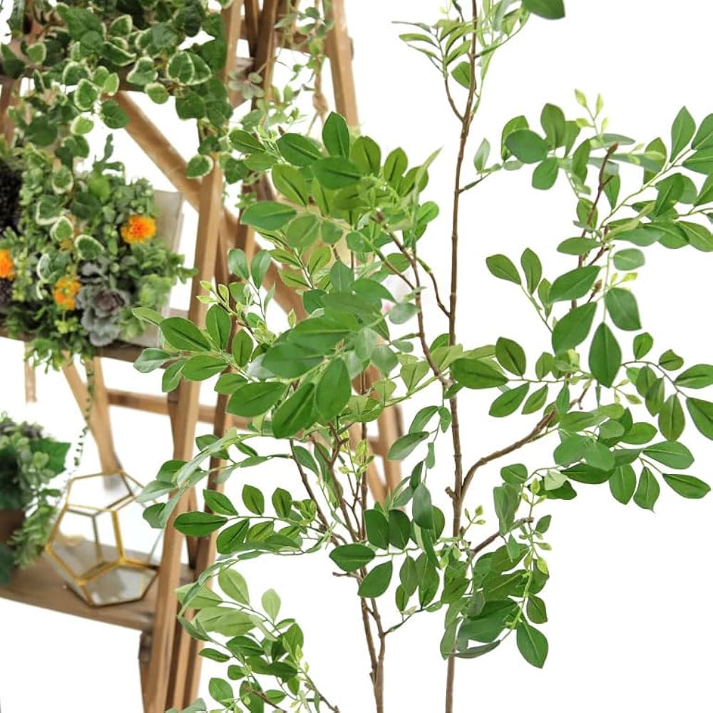 [Official] Artificial Flowers.com Made in Japan Photocatalyst Fake Green "Sima Ash Height 110cm Width 40cm Depth 40cm" 3545