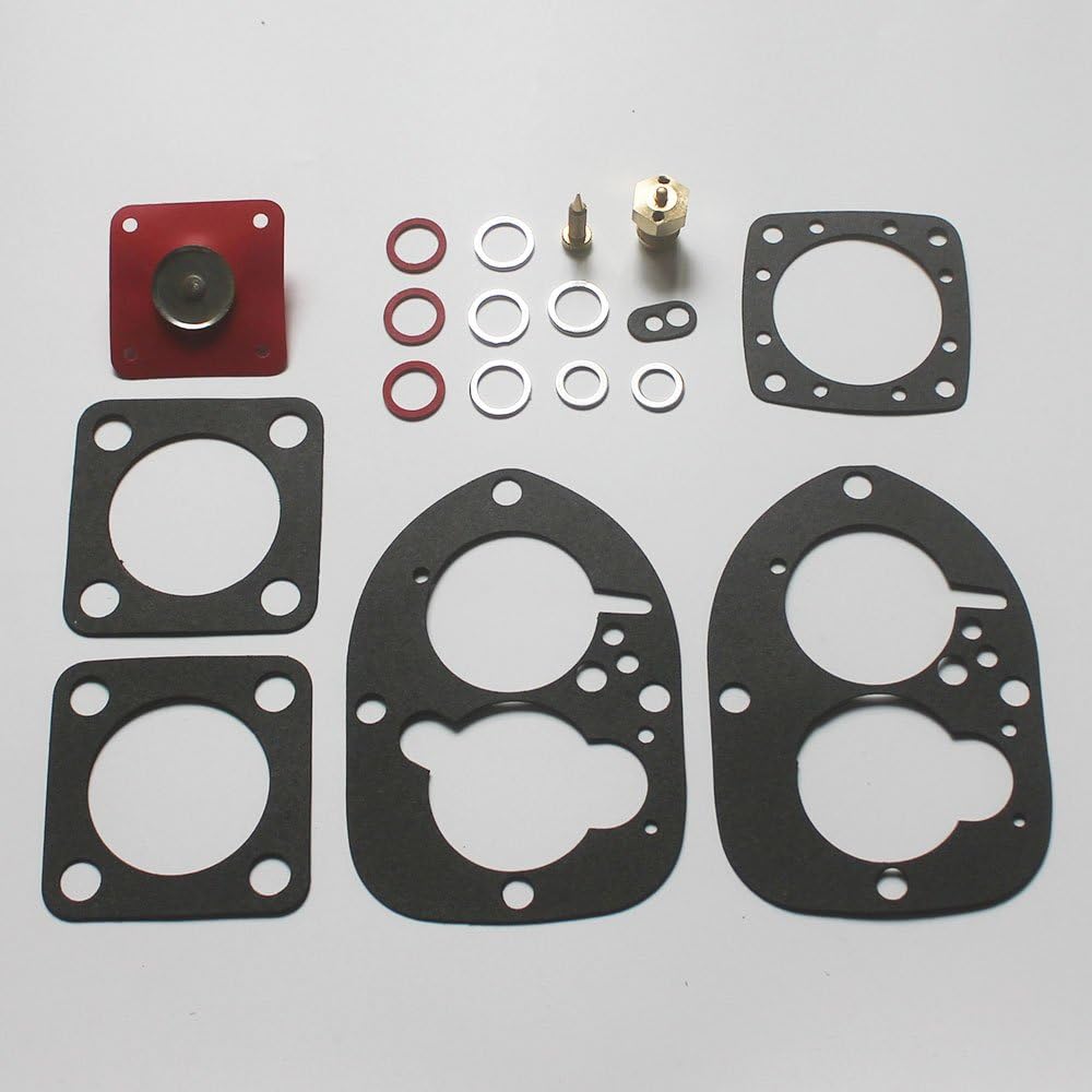 KIPA Carburetor Rebuild Kit for Volvo Penta 856471 856472 AQ115 AQ125 AQ130 AQ131 AQ131 AQ145 AQ151A AQ171 BB115 BB145A Solex 4PA 1 834. 527 841292-6 841836-0