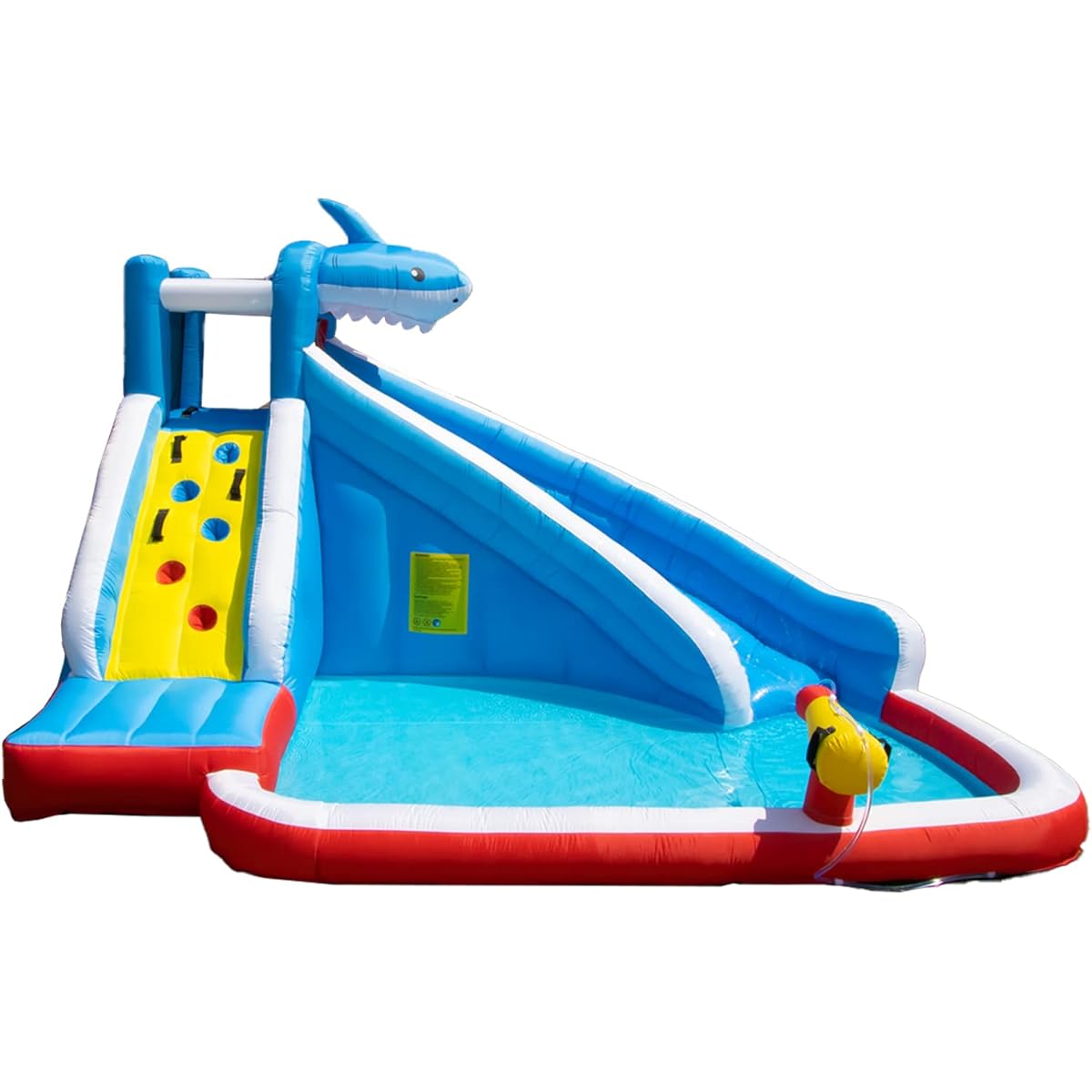 [Wet and dry use/with blower] Large pool slider, slide, 400 x 300 x 245cm, water slide, indoor, outdoor, home use, children's playground equipment, ball pool, large playground equipment, extra large, trampoline, large pool (body x 100 balls set)