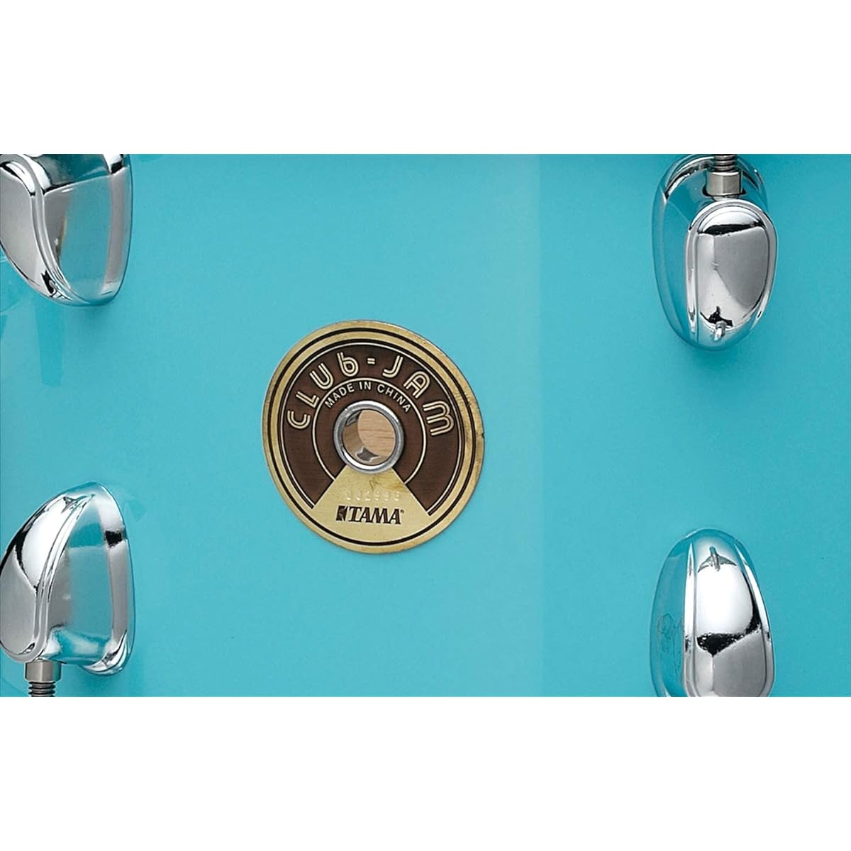 TAMA Tama [Ultra compact, "minimum unit" drum set, CLUB-JAM MINI] 10" tom + 14" floor add-on pack Aqua Blue LJKT10F14-AQB