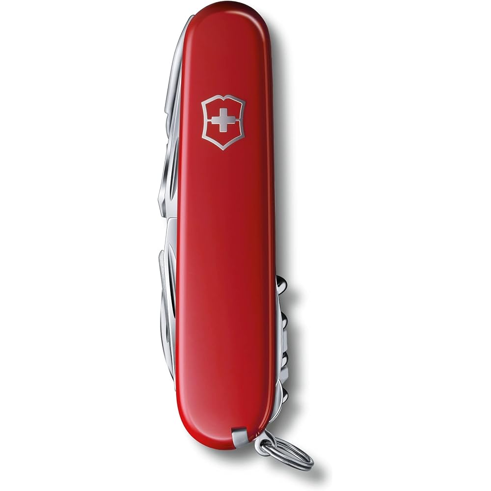 VICTORINOX Swiss Champ All 6 Colors Multifunctional Knife Disaster Prevention Goods Outdoor Camping Pliers Scissors with Loupe Swiss Made Multi-Tool with 33 Functions Compact Disaster Prevention Goods Jutoku Knife [Domestic Genuine Product]