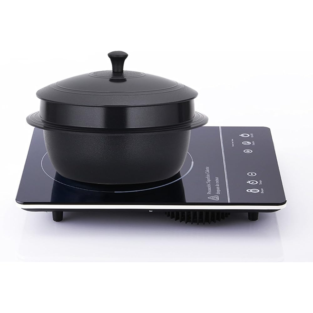 [Kitchen Flower] Kitchen Flower IH Induction Cauldron Pot Korean Traditional Pot All Heat Sources Can Cook Overseas Direct Delivery (IH Induction Ceramic Cauldron Korean Traditional Pot) (22CM 3.7L)